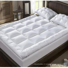 Matelas en peau de pêche à la fourche au microfibre